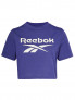 REEBOK Тениска Workout Ready Piping Zip-Up
