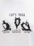 BRILLE Тениска CATS YOGA