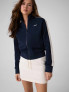 GUESS Суитшърт PHOEBE FULL ZIP HIGH