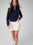 GUESS Суитшърт PHOEBE FULL ZIP HIGH