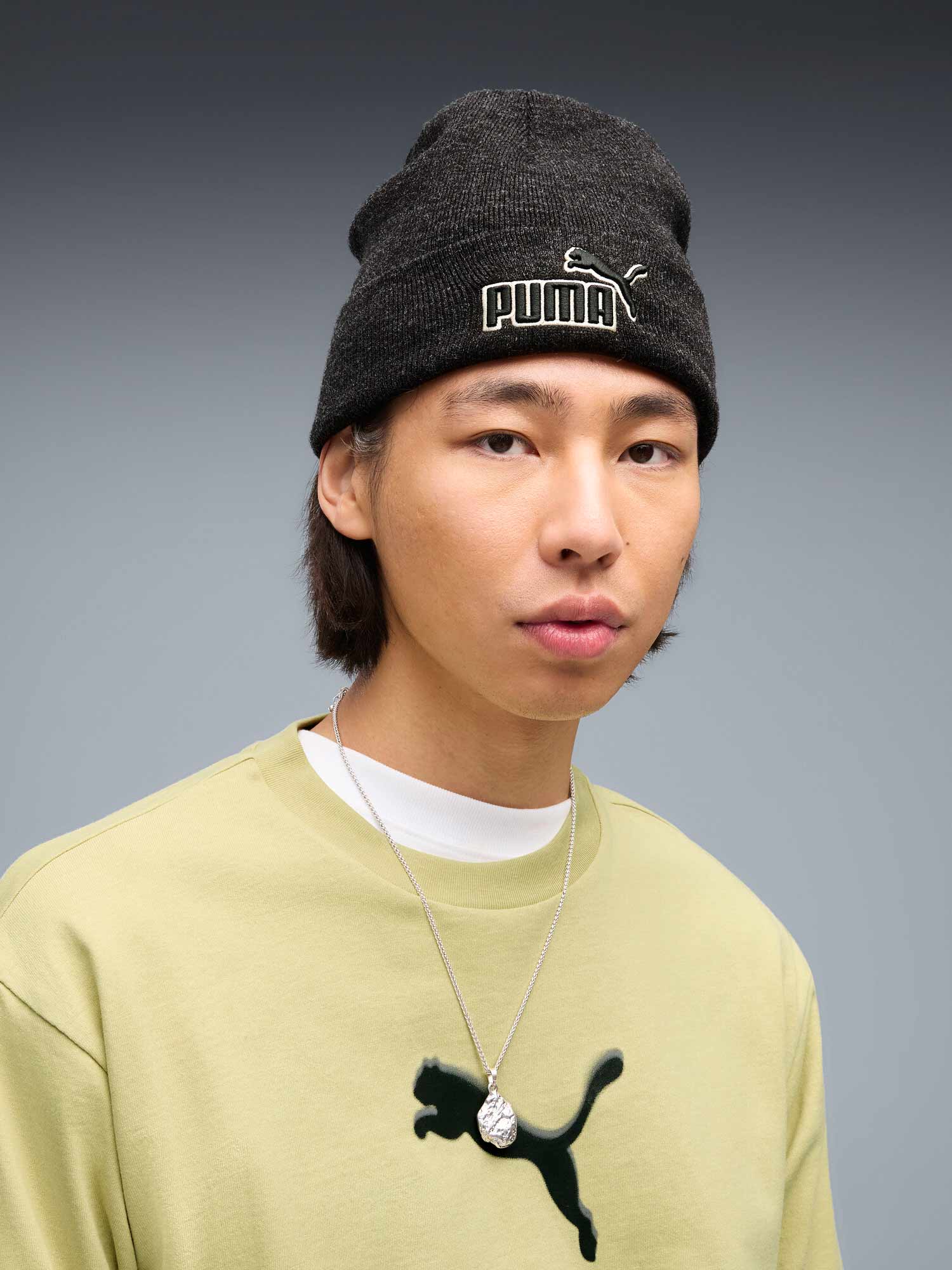PUMA Шапка PREM ESS HEATHER MID CROWN BEANIE