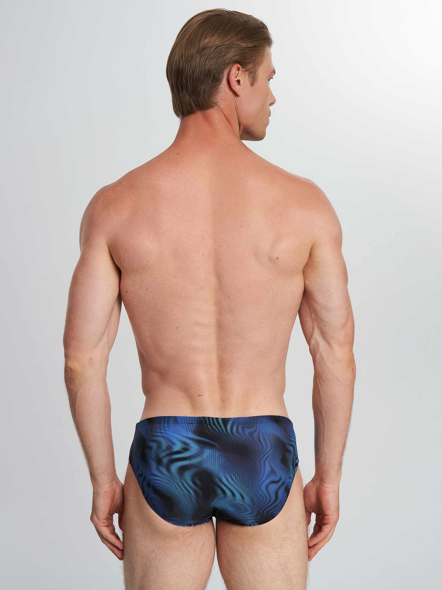 JOSS Бански Mens 8cm Training All-Over Printed