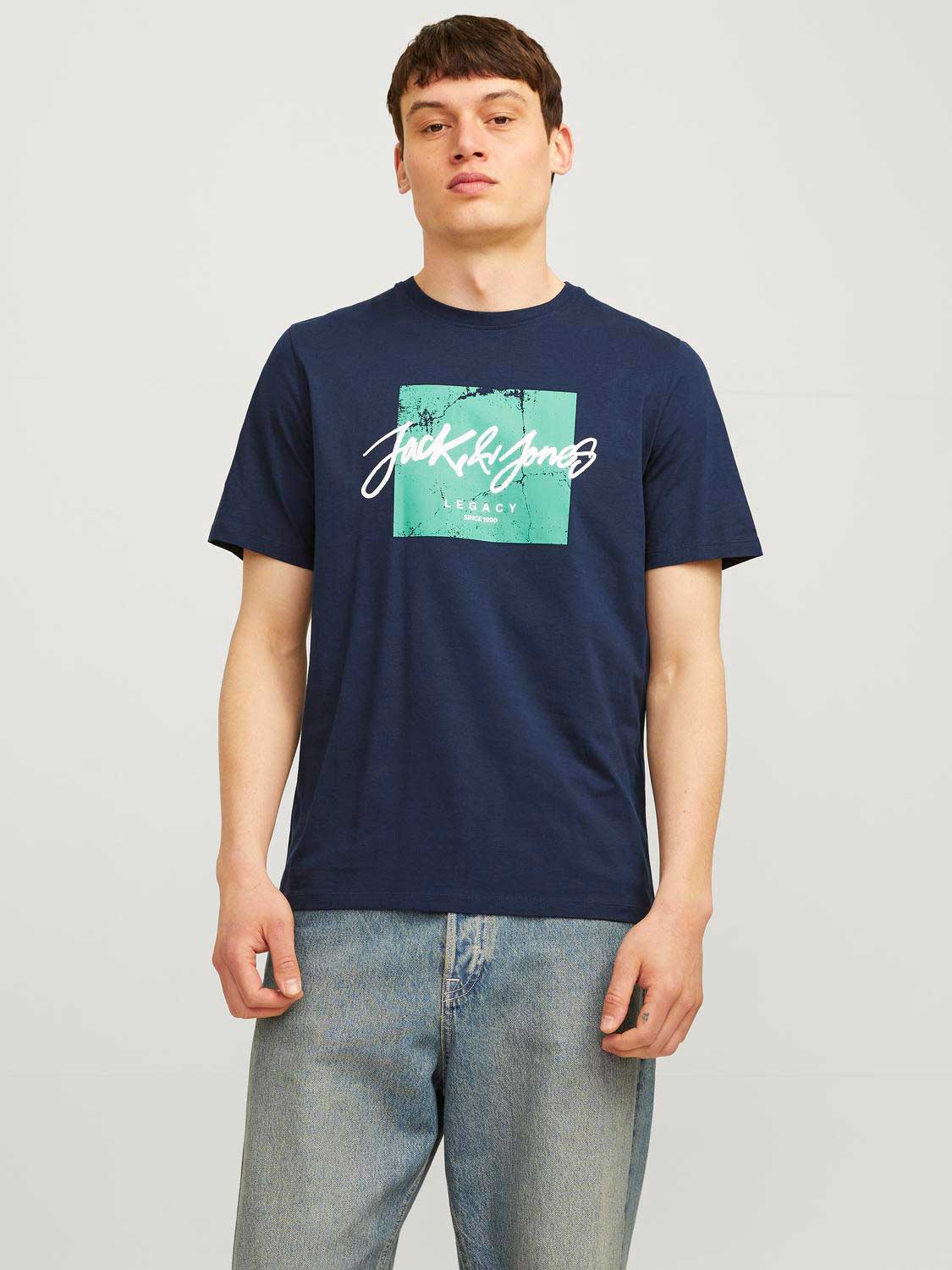 Tricou Jjtiley Ss Crew Neck Ln