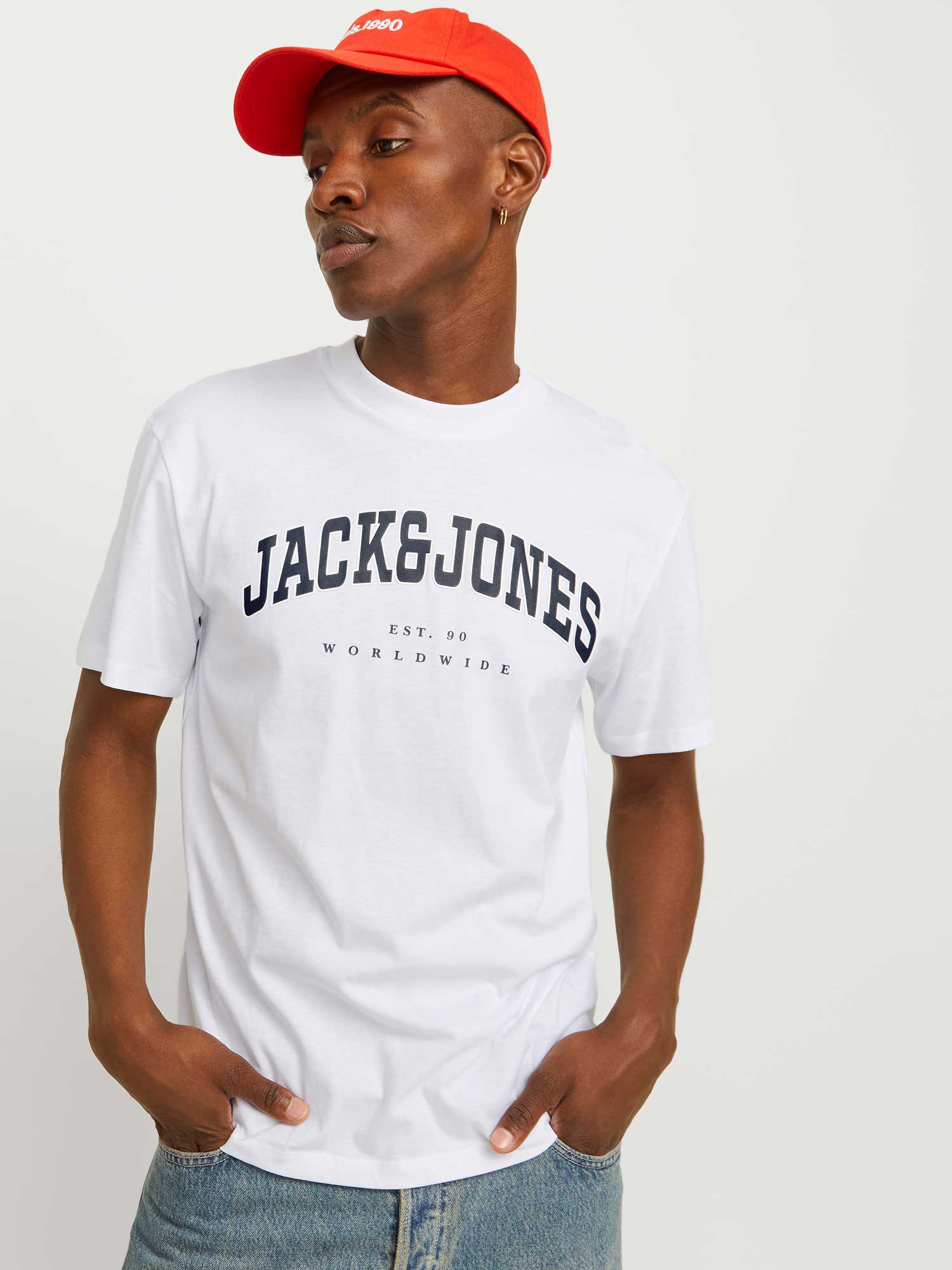 Tricou Jjecaleb Varsity Ss O-neck Noos