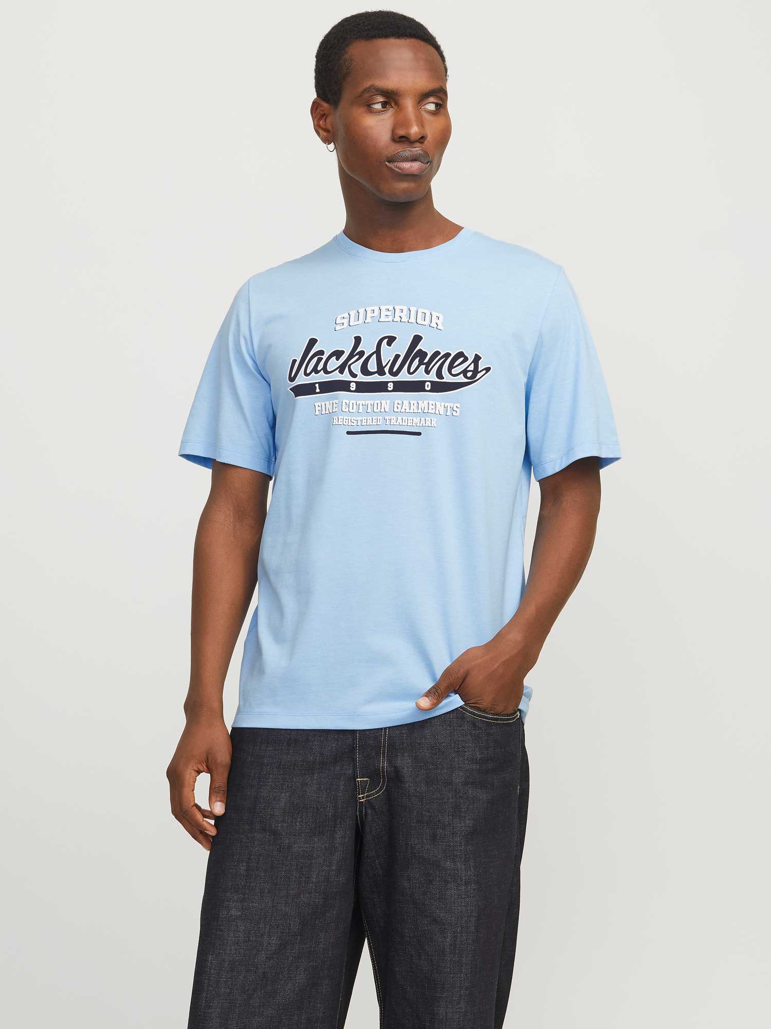 Tricou Jjelogo Ss O-neck 2 Col Ss25 Sn