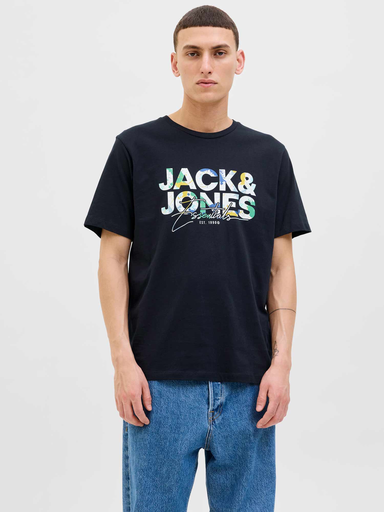 Tricou Jjgeplas Ss Crew Neck Ln