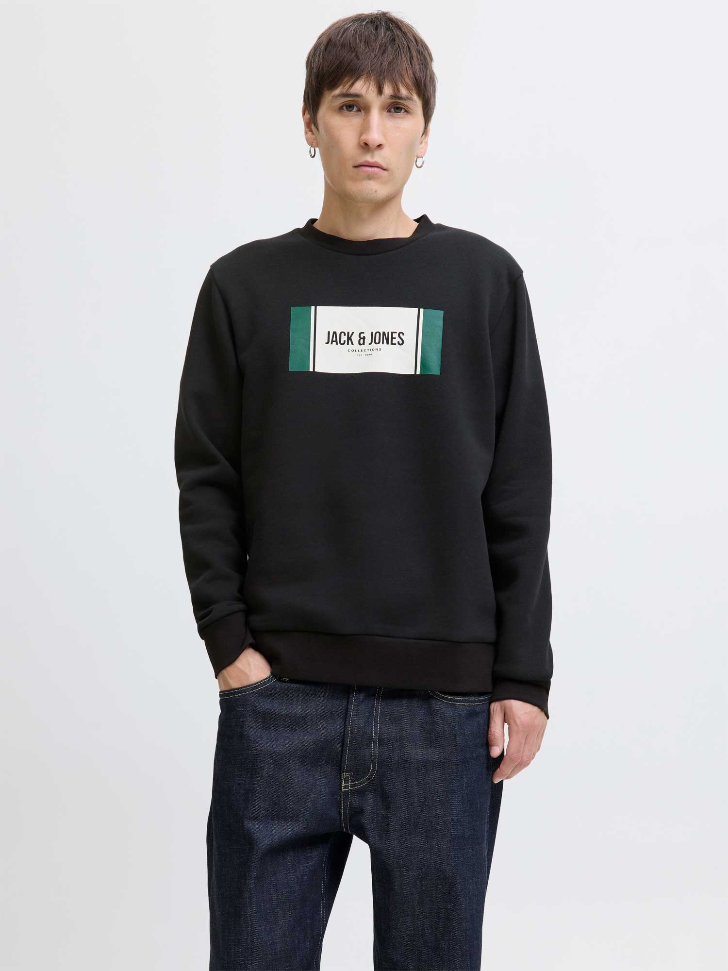 Bluza Jjhayato Sweat Crew Neck Bts Ln