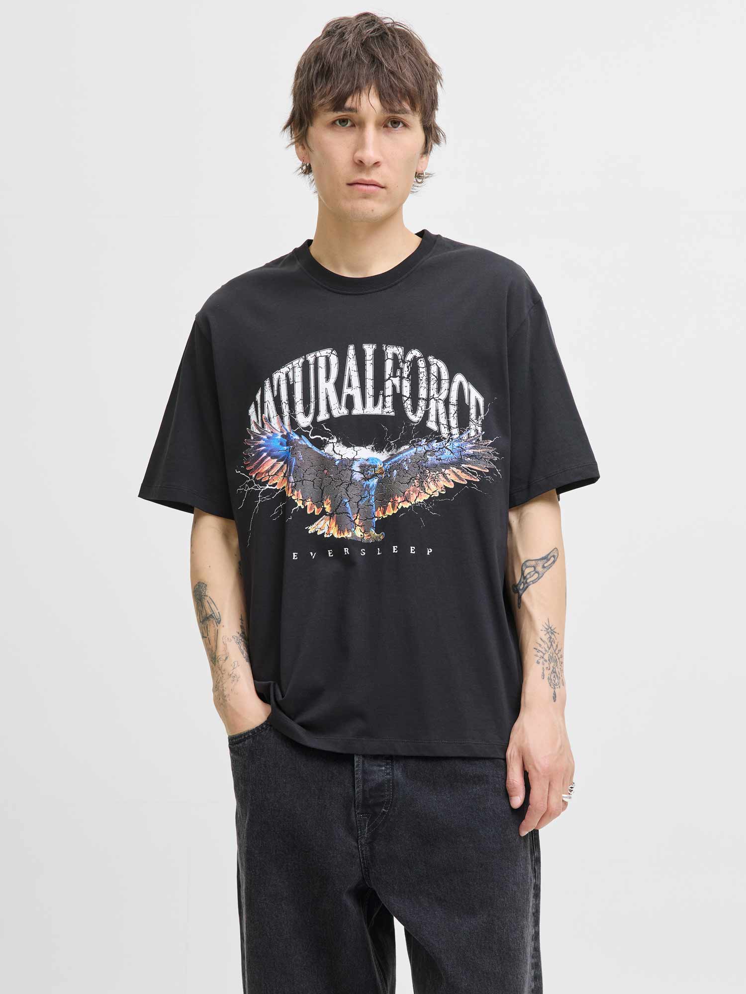 Tricou Joreaglerock Gallery Ss Crew Neck Tg
