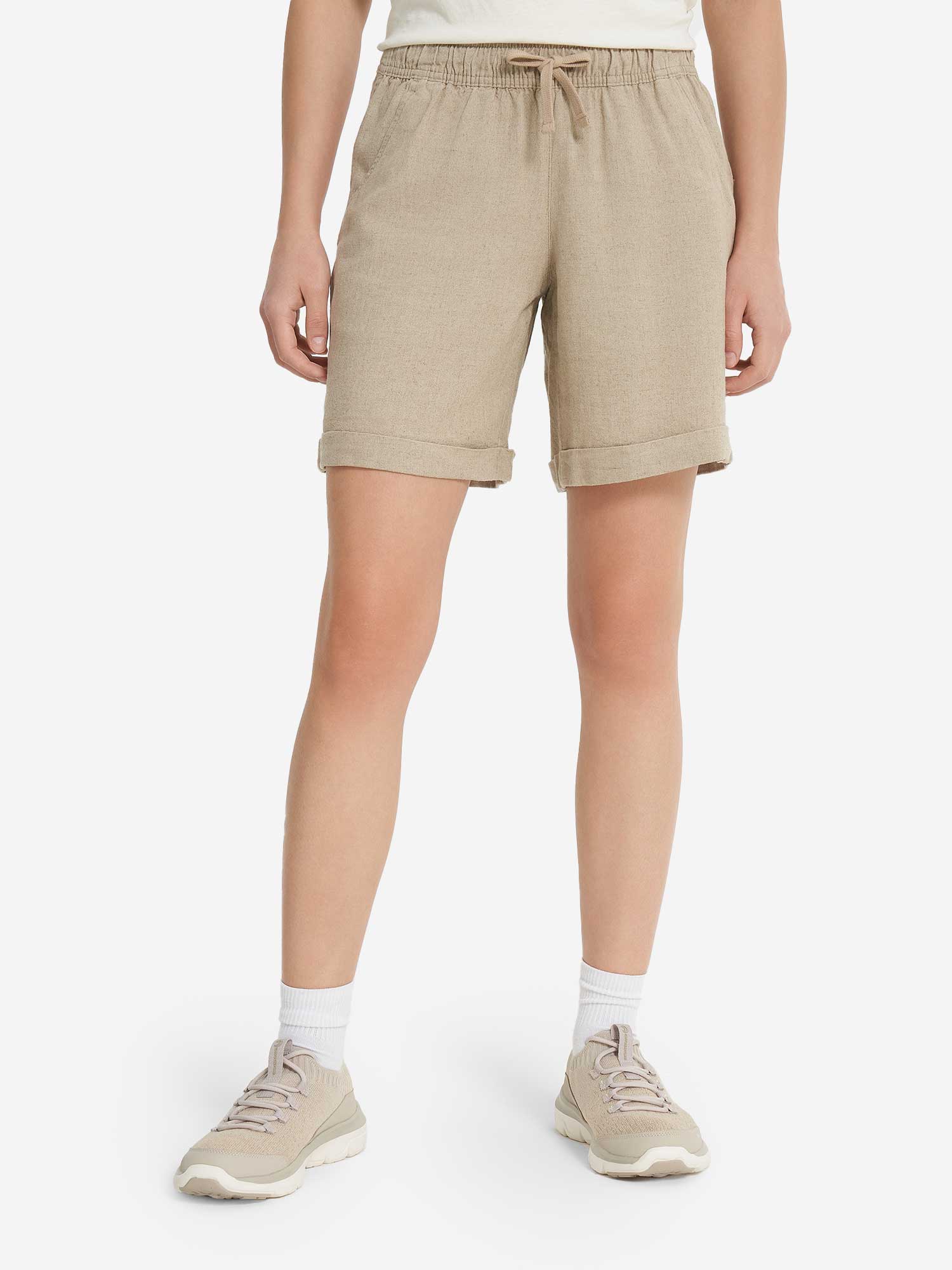 Pantaloni scurti Womens Linen