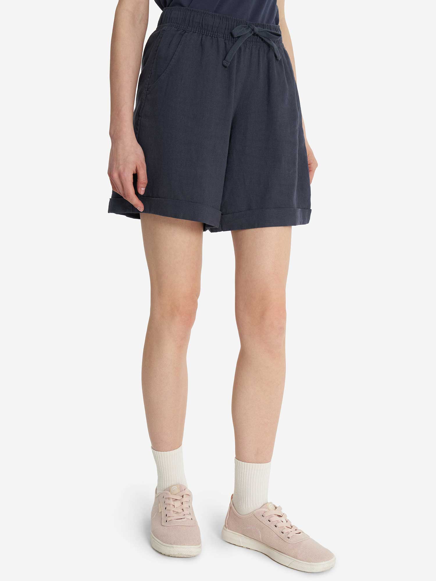 Pantaloni scurti Womens Linen