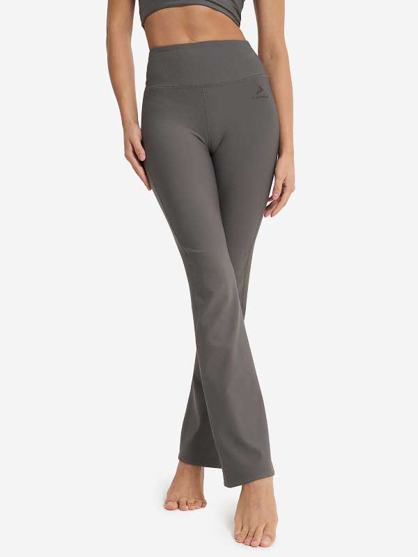 Pantaloni W D Yoga Flared Knit