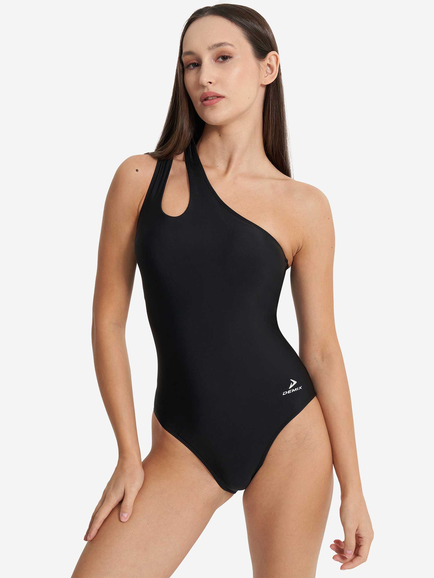 Costum de baie intreg W D Swimming Assymetrical