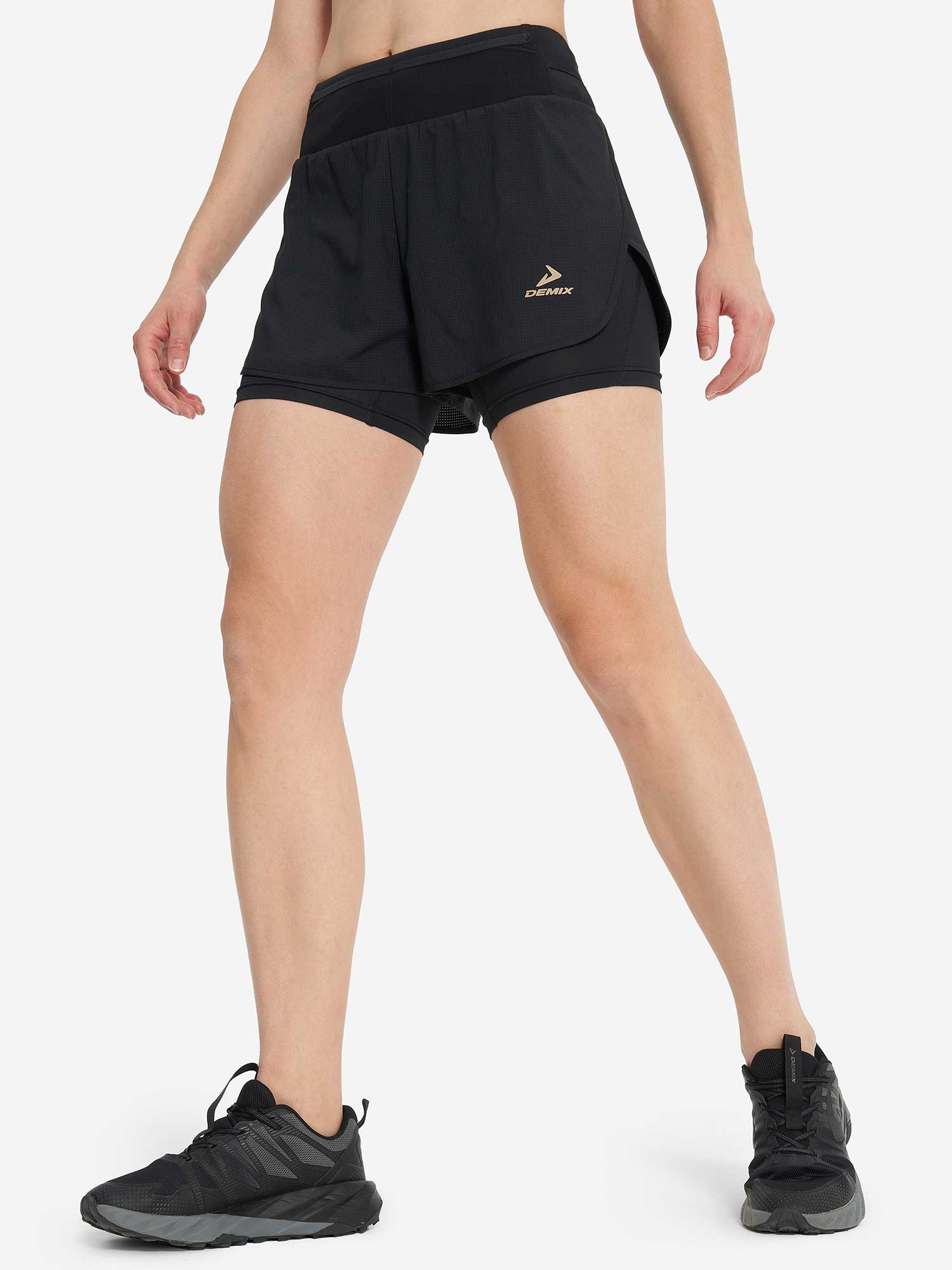 Pantaloni scurti W D Running Trail Lined