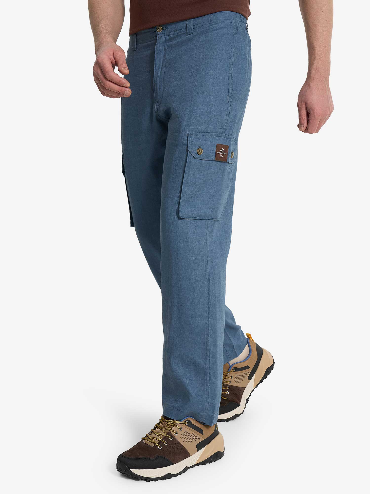 Pantaloni Mens Travel Linen