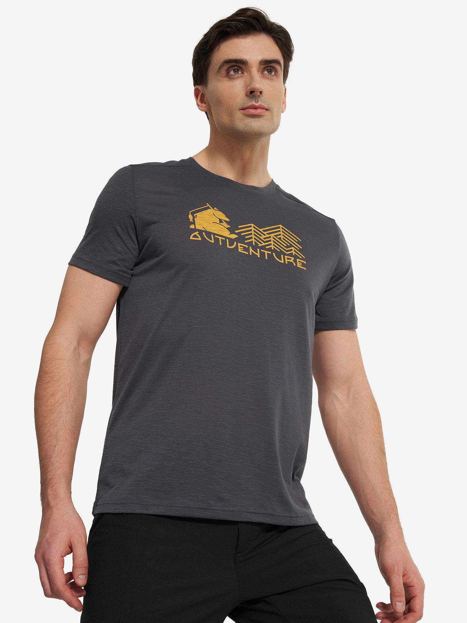 Tricou Cheget Hiking Mens Graphic Short