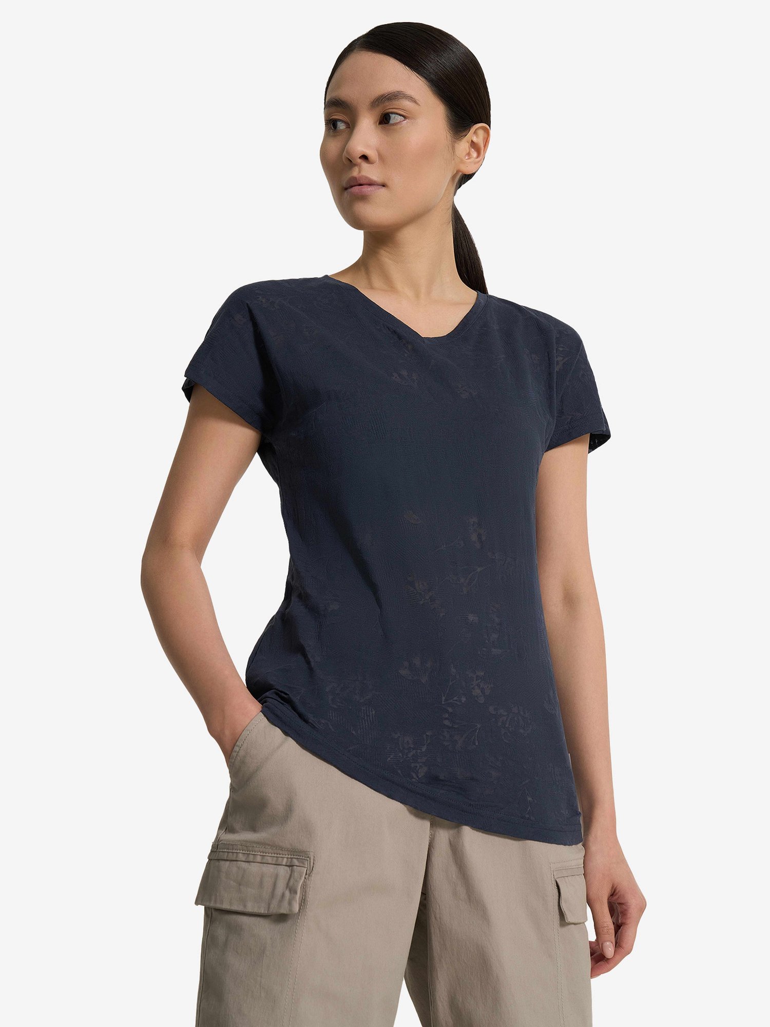 Tricou Travel Womens Burnout Ss