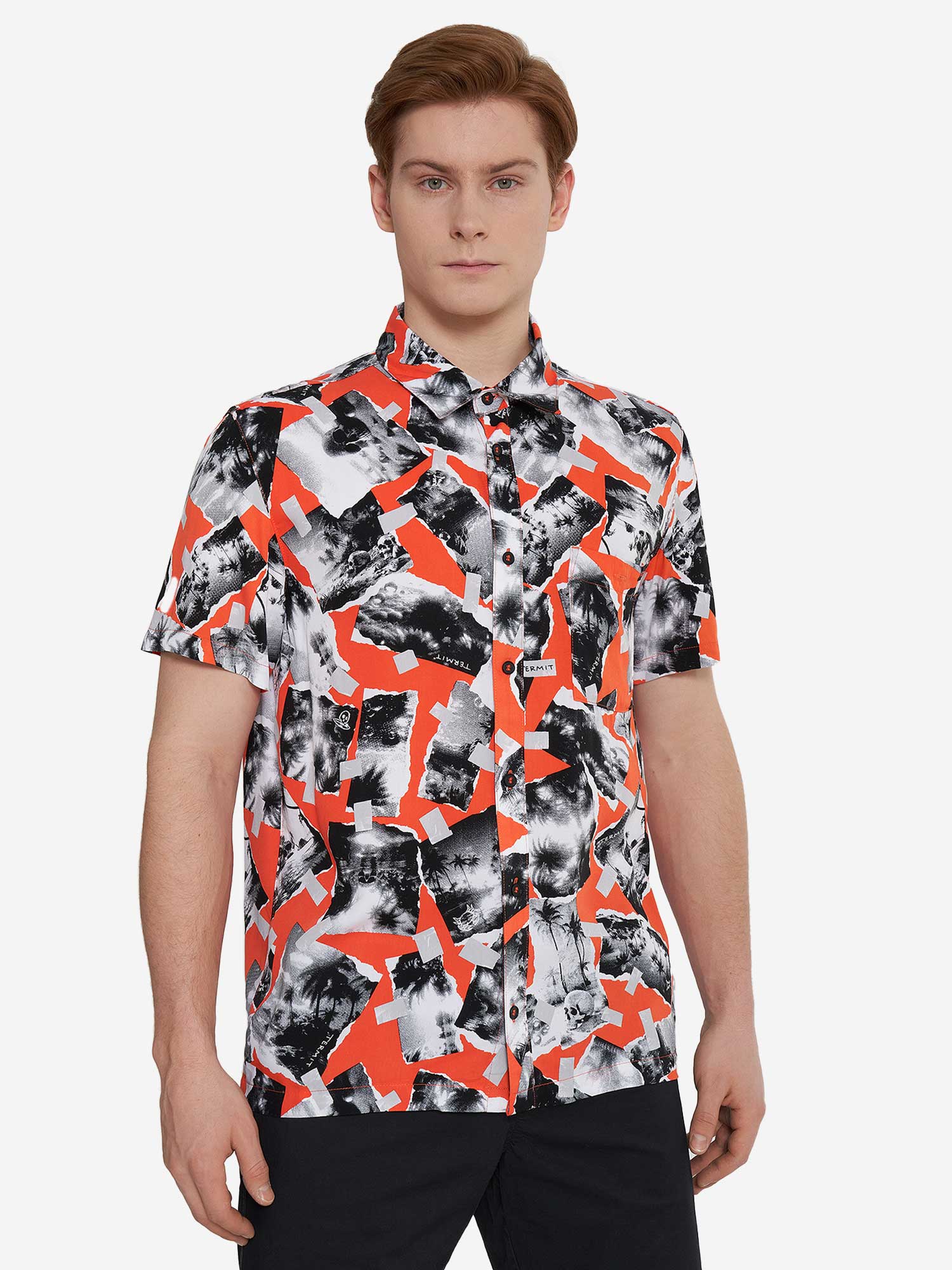 Camasa Viscose Mens Ss