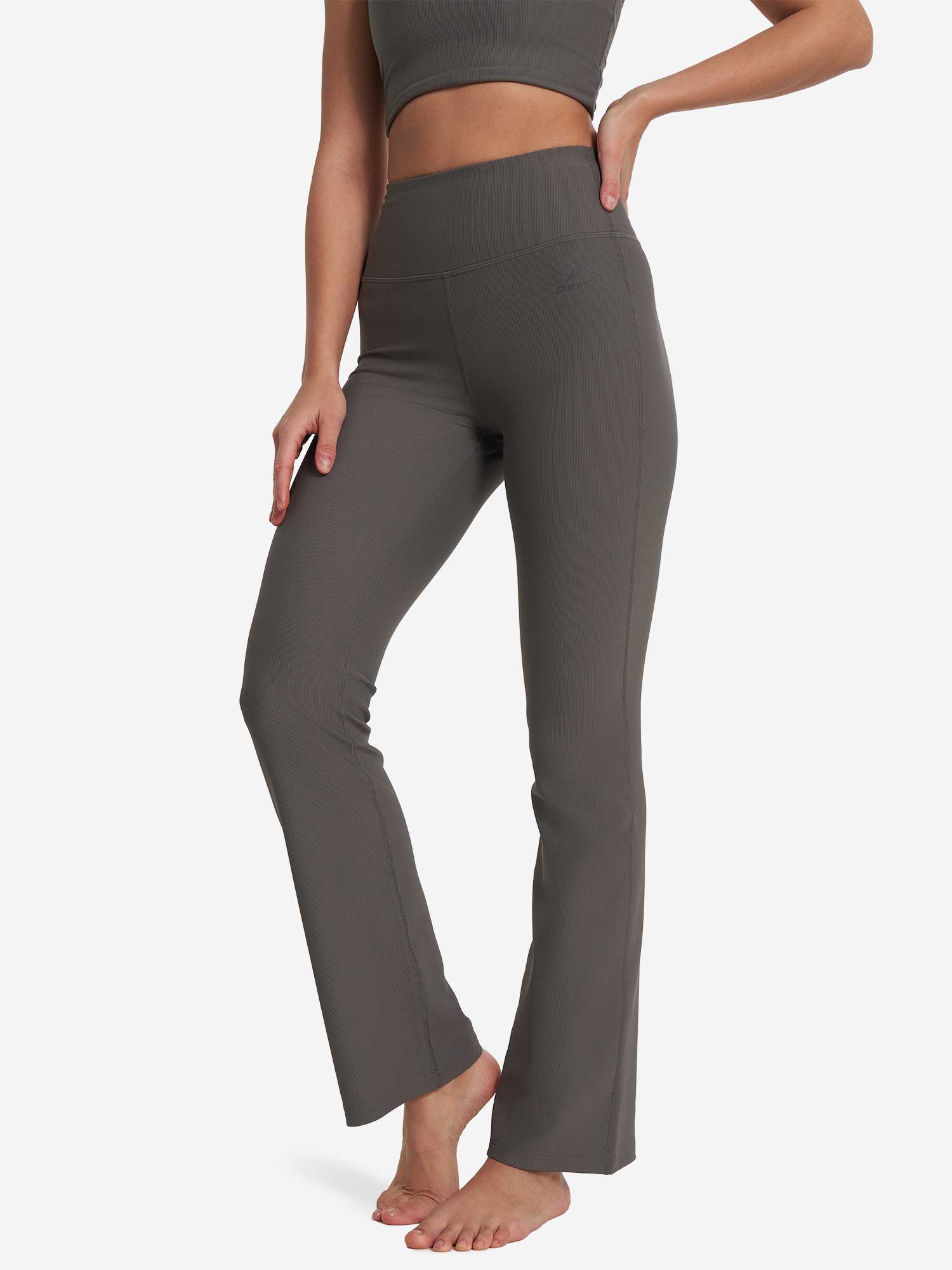 Pantaloni sport W D Yoga Flared Knit