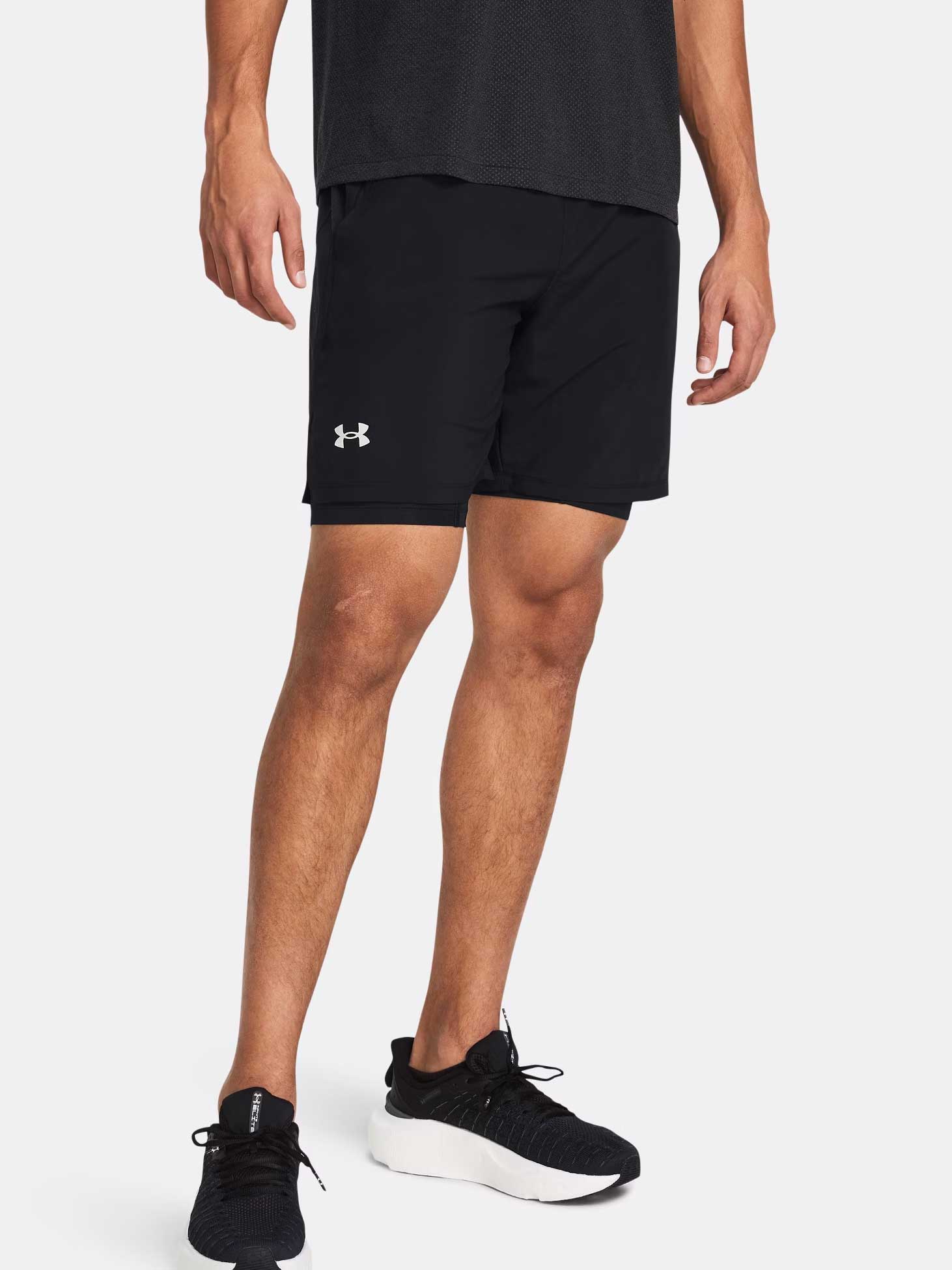 Pantaloni scurti Ua Launch 7 2-in-1