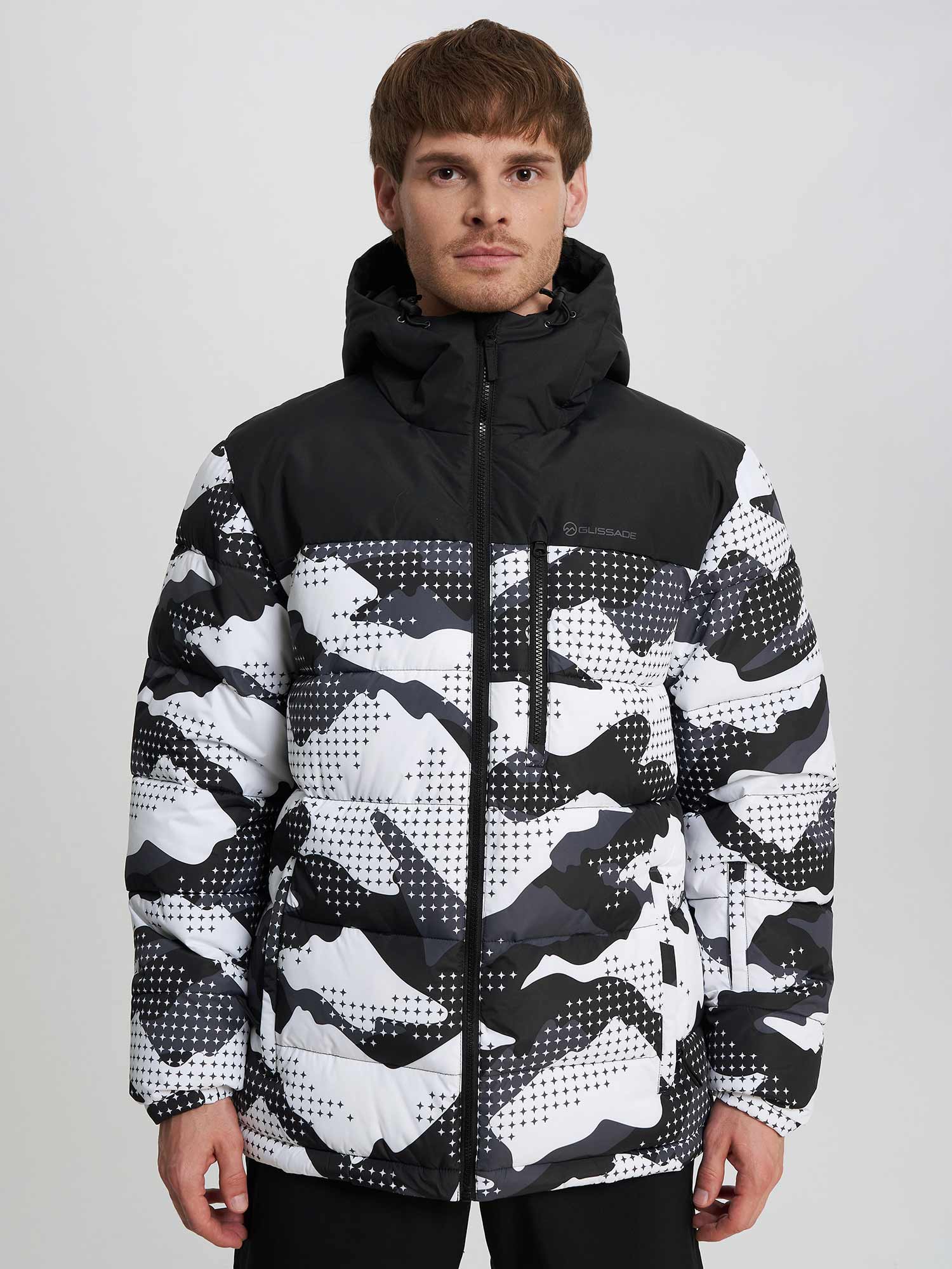 GLISSADE Ски яке Mens Faux Down Jacket