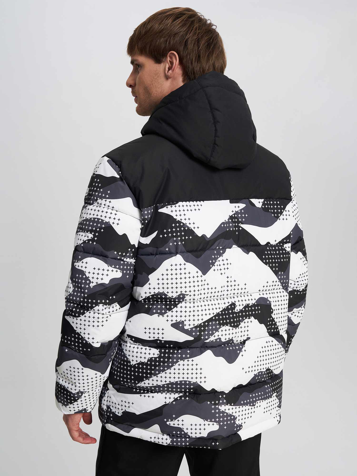 GLISSADE Ски яке Mens Faux Down Jacket