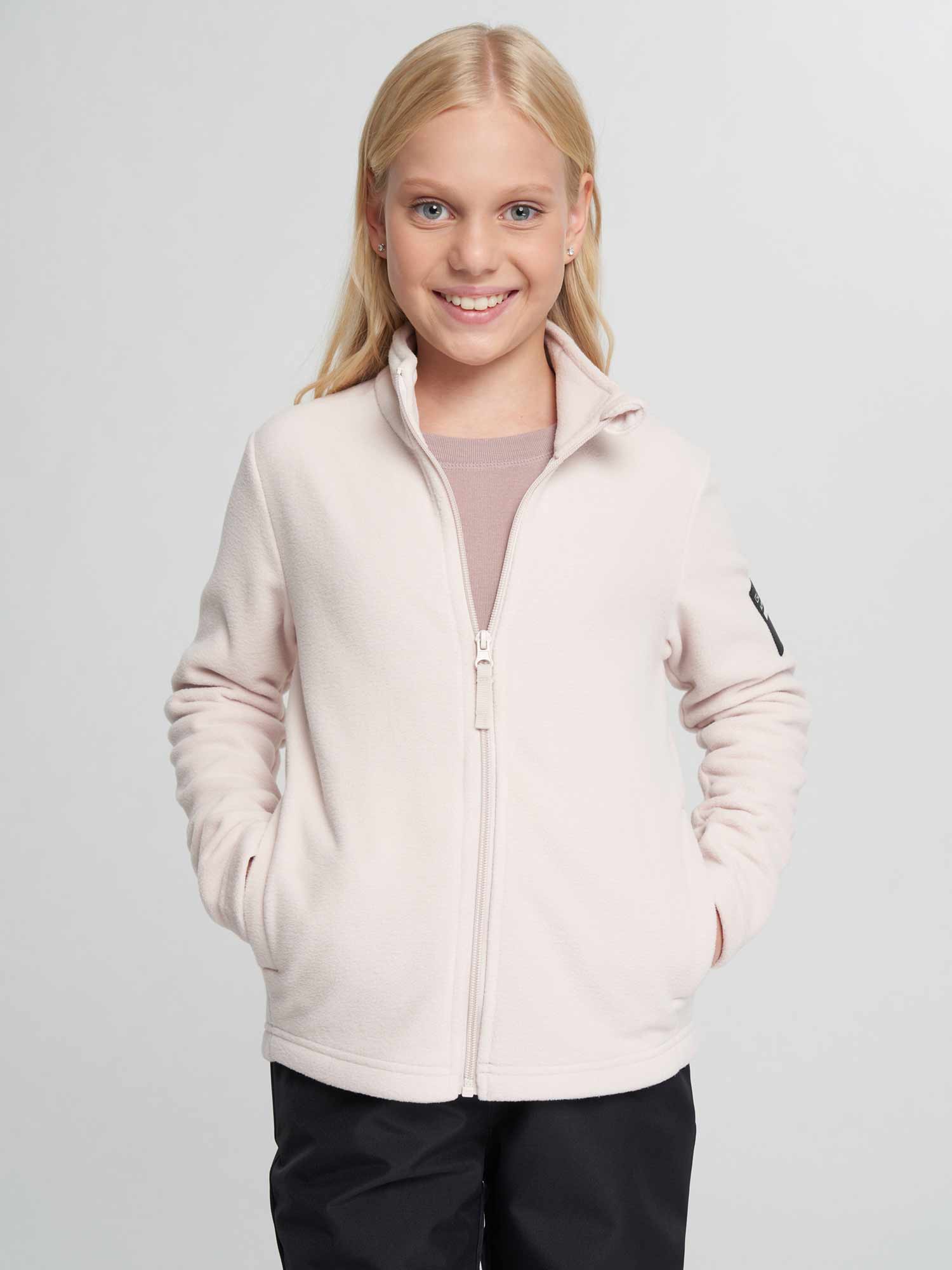 GLISSADE Полар Universe Girls Fleece Jumper full zip