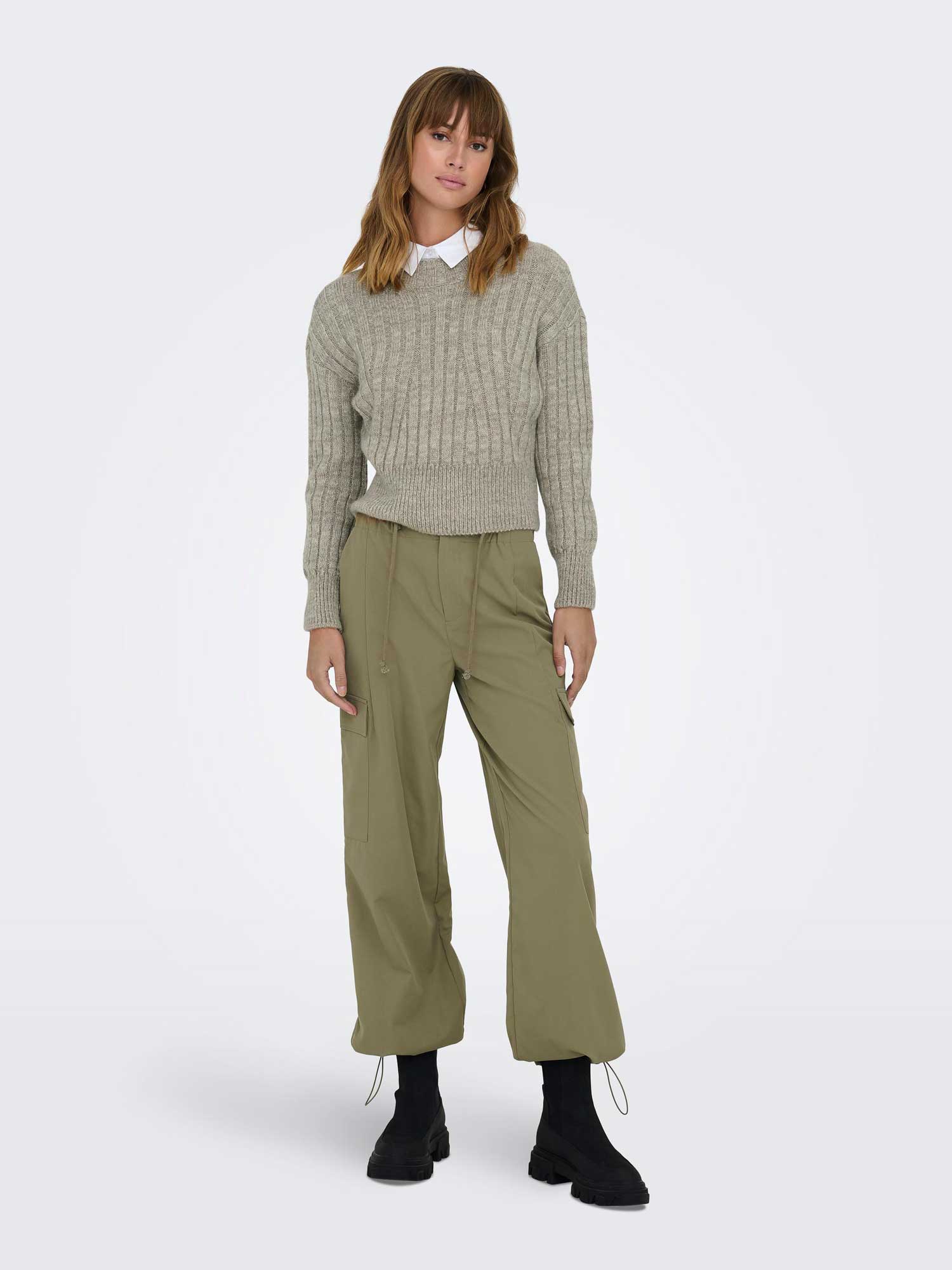 Pulover Onlagnes Ls Rib Highneck Cc Knt