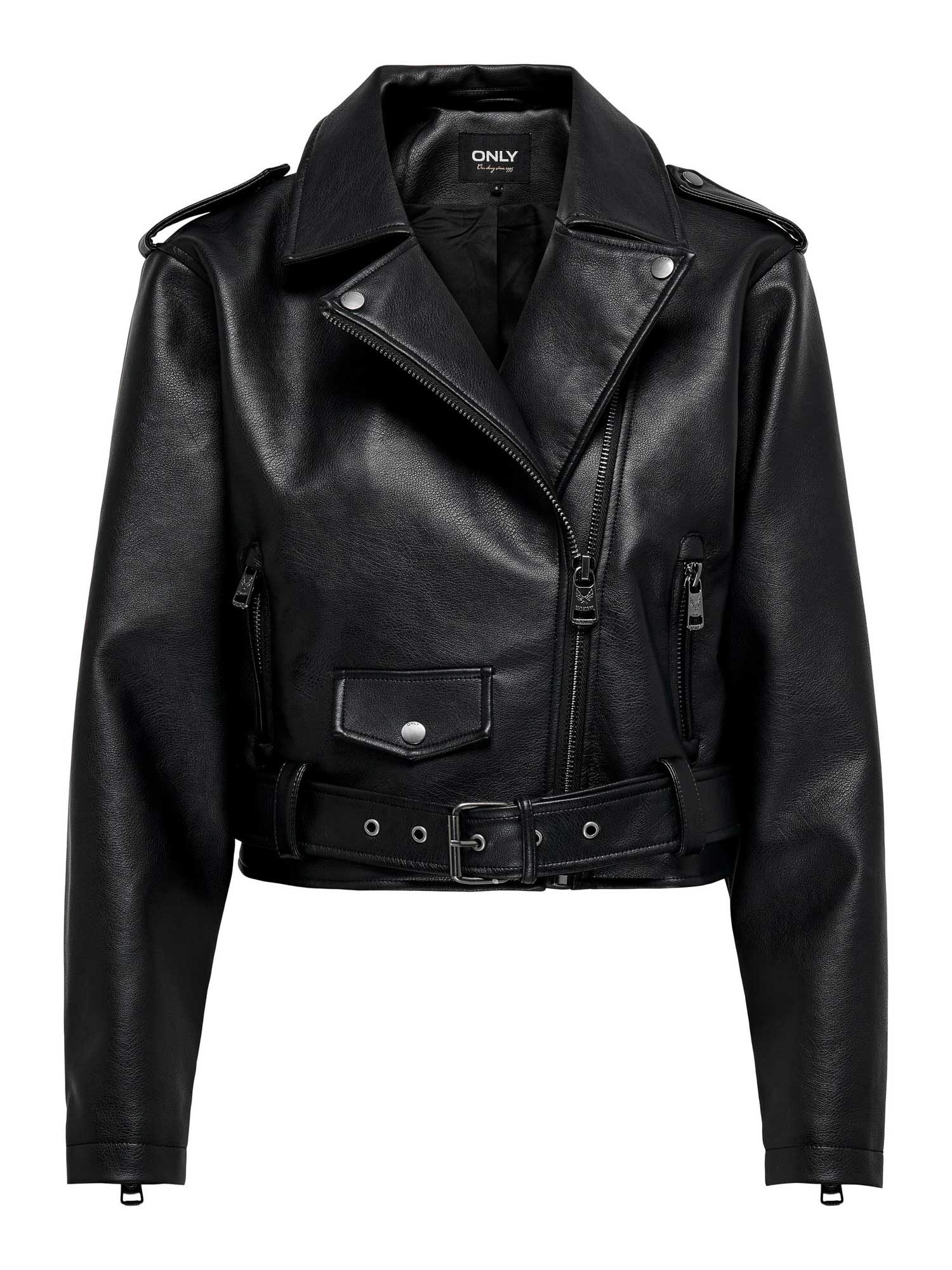 Geaca Onllouie Faux Leather Biker Otw