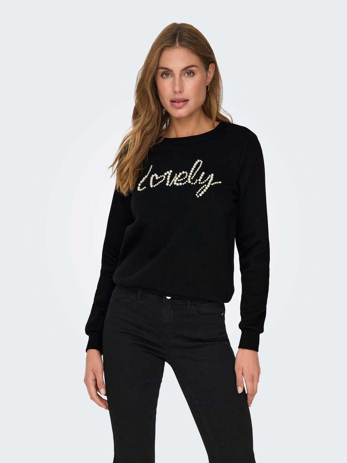 Bluza Onlamy Life L/S O-Neck Pearl Swt