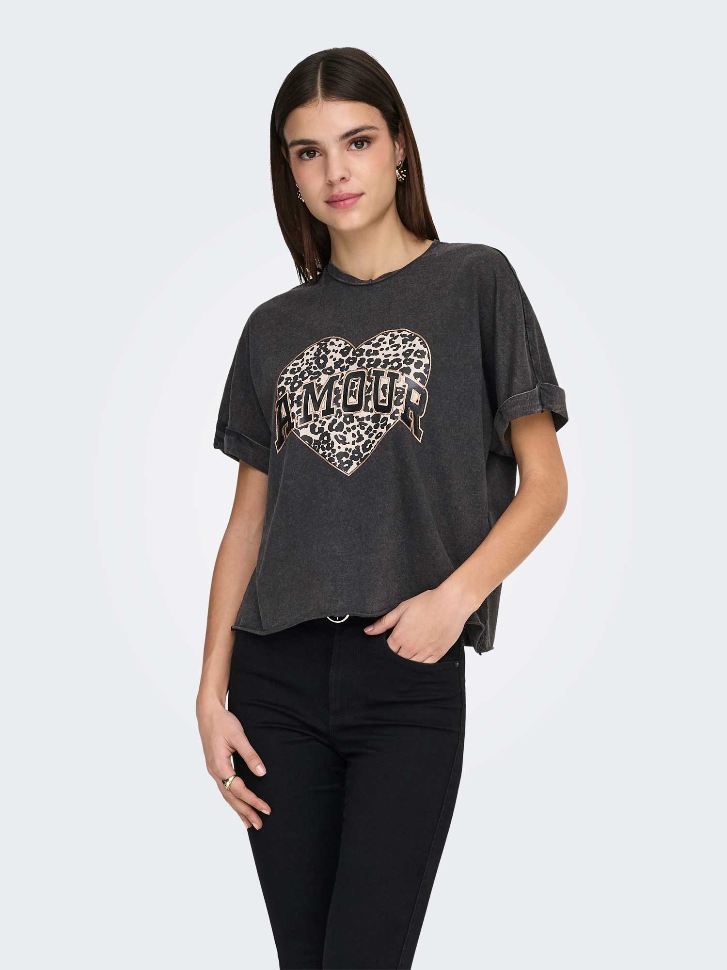 Tricou Onllucy Life S/s Animal Top Box Cc Jrs