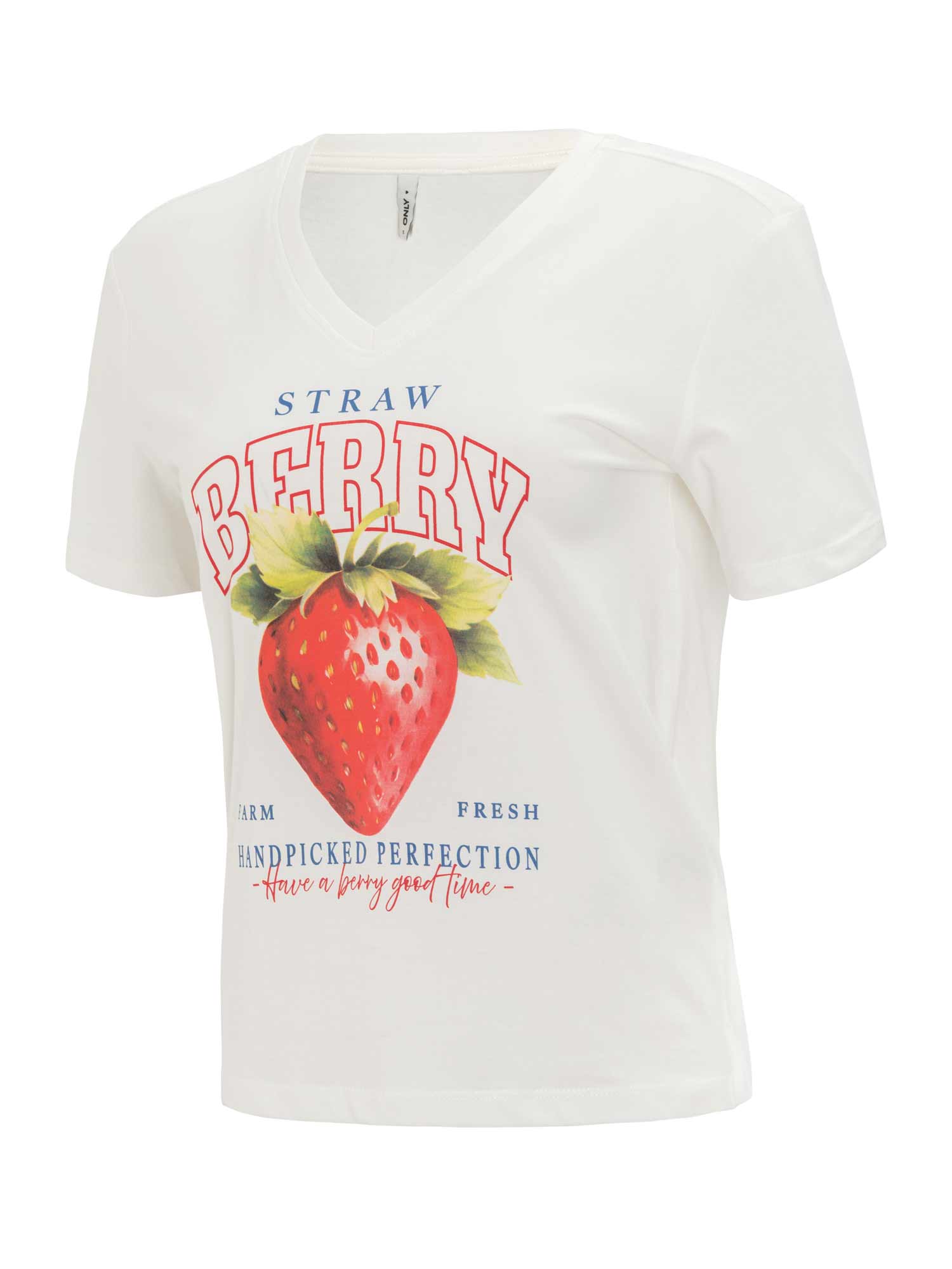 ONLY Тениска ONLHENNY REG S/S V-NECK TOP CS JRS
