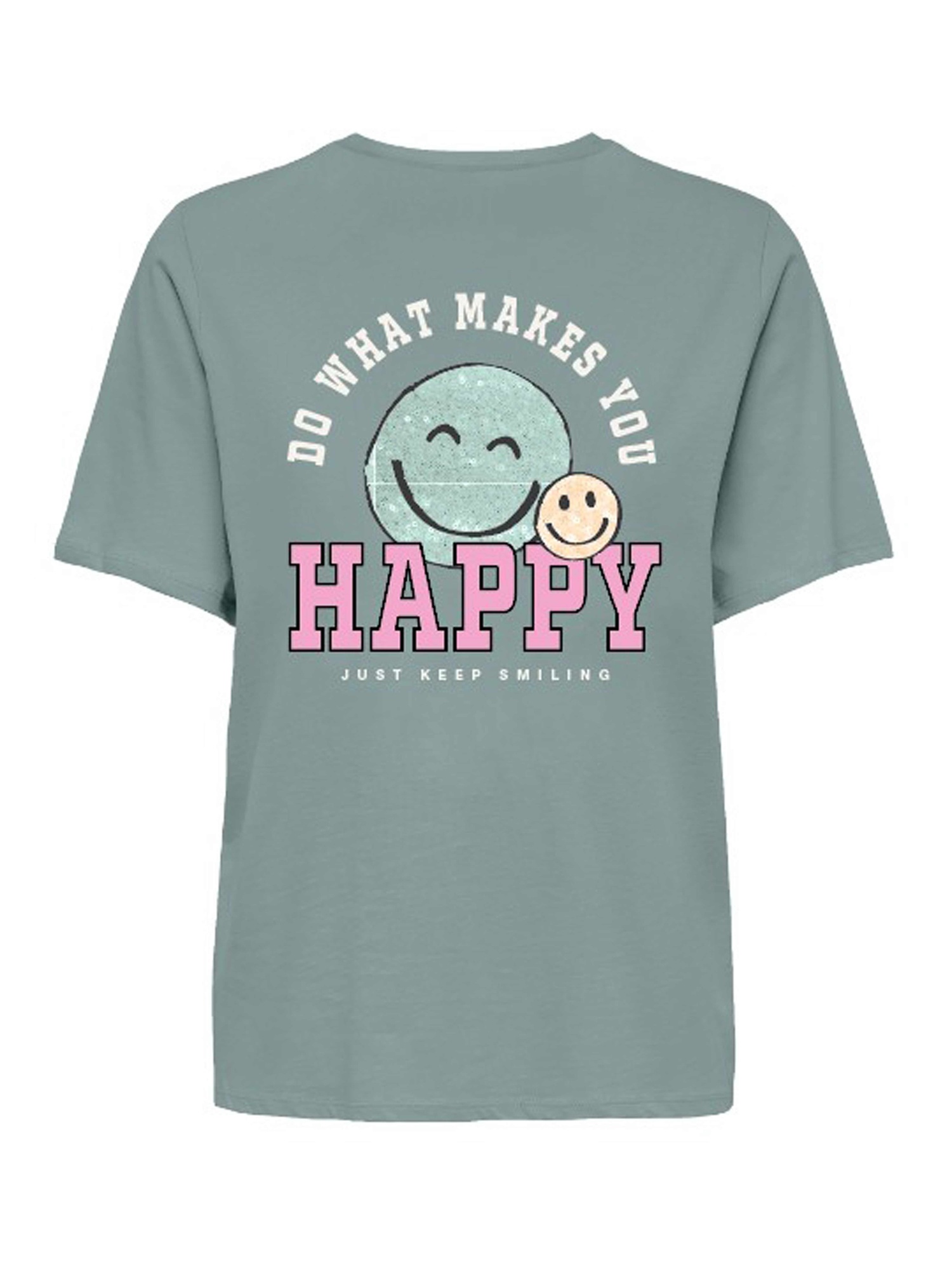 Tricou Onlkita Happy Life Reg S/s Top Cs Jrs