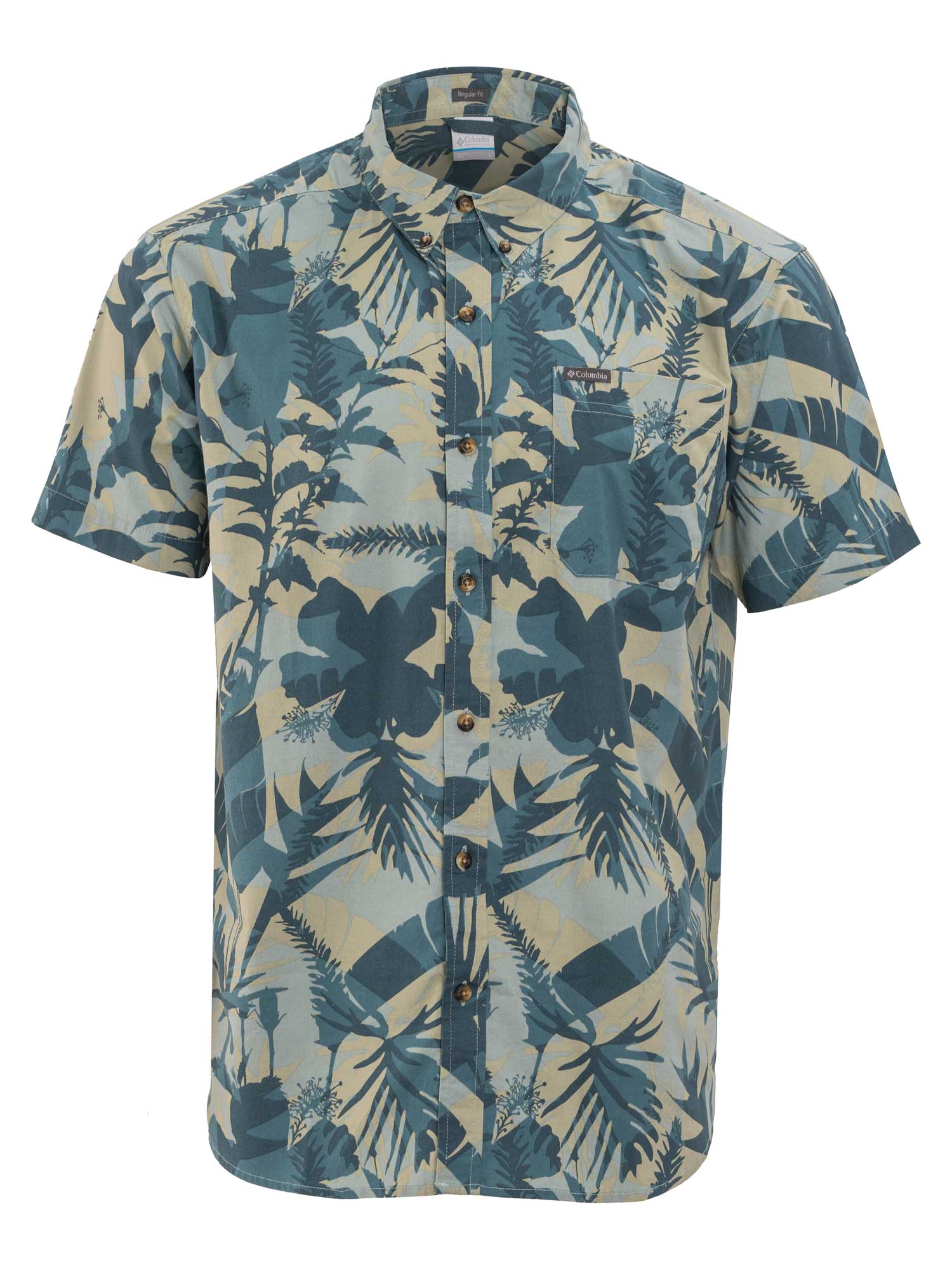 COLUMBIA Риза Mens Rapid Rivers Printed Sleeve Shirt