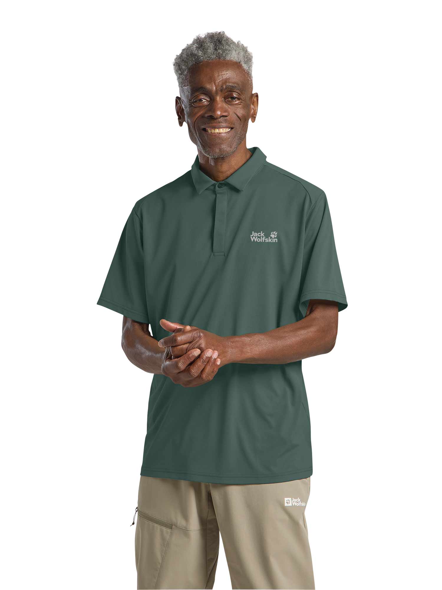 JACK WOLFSKIN Тениска DELGAMI POLO M