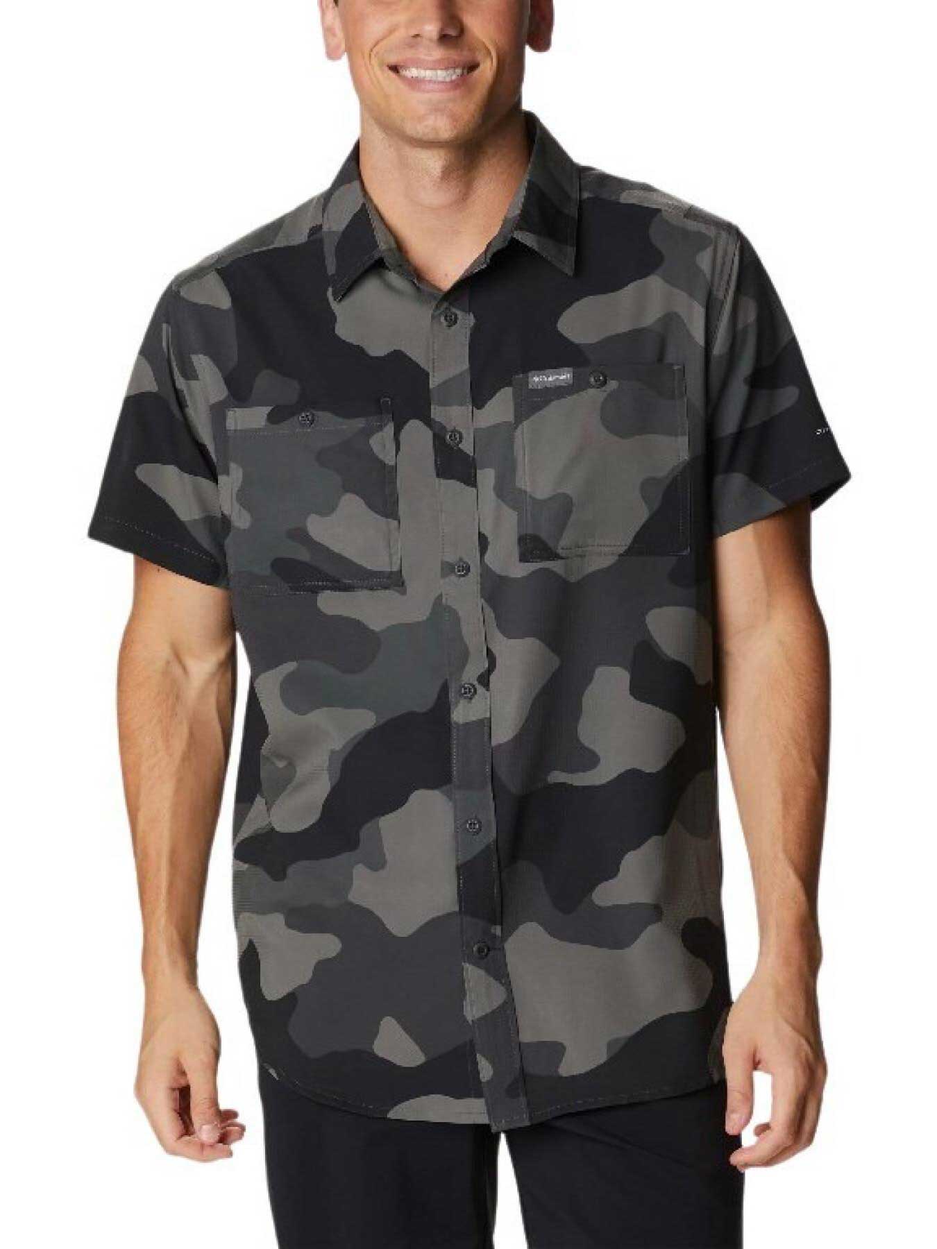 Camasa Utilizer Printed Woven Short Sleeve