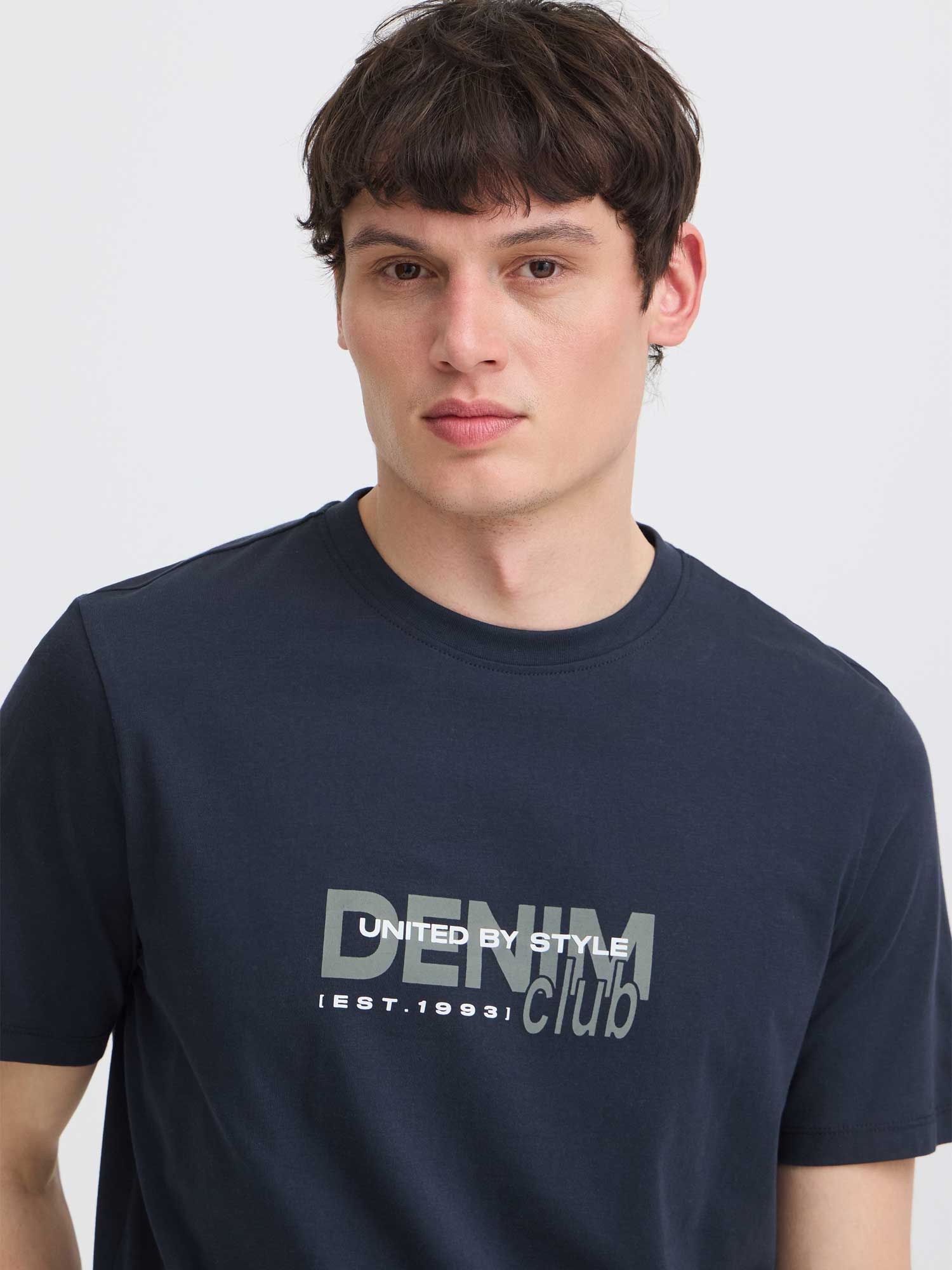 BLEND Тениска BHKASMIR S/S LOGO TEE