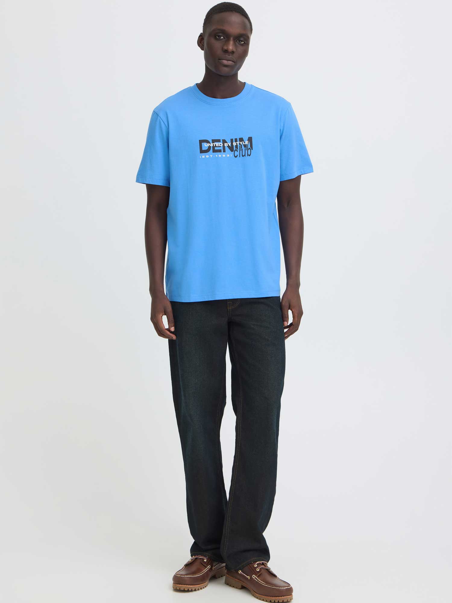BLEND Тениска BHKASMIR S/S LOGO TEE