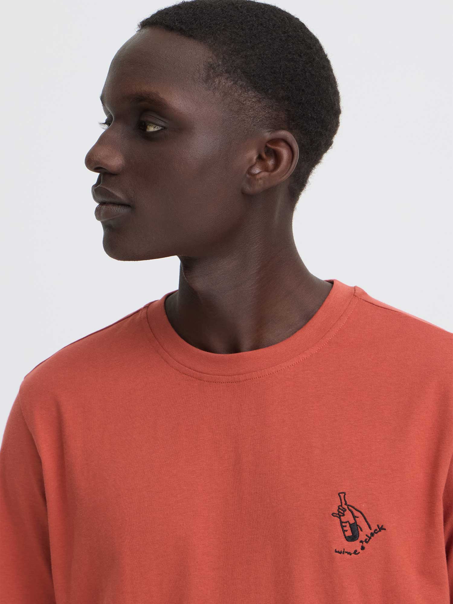 BLEND Тениска BHKAZ S/S EMB TEE