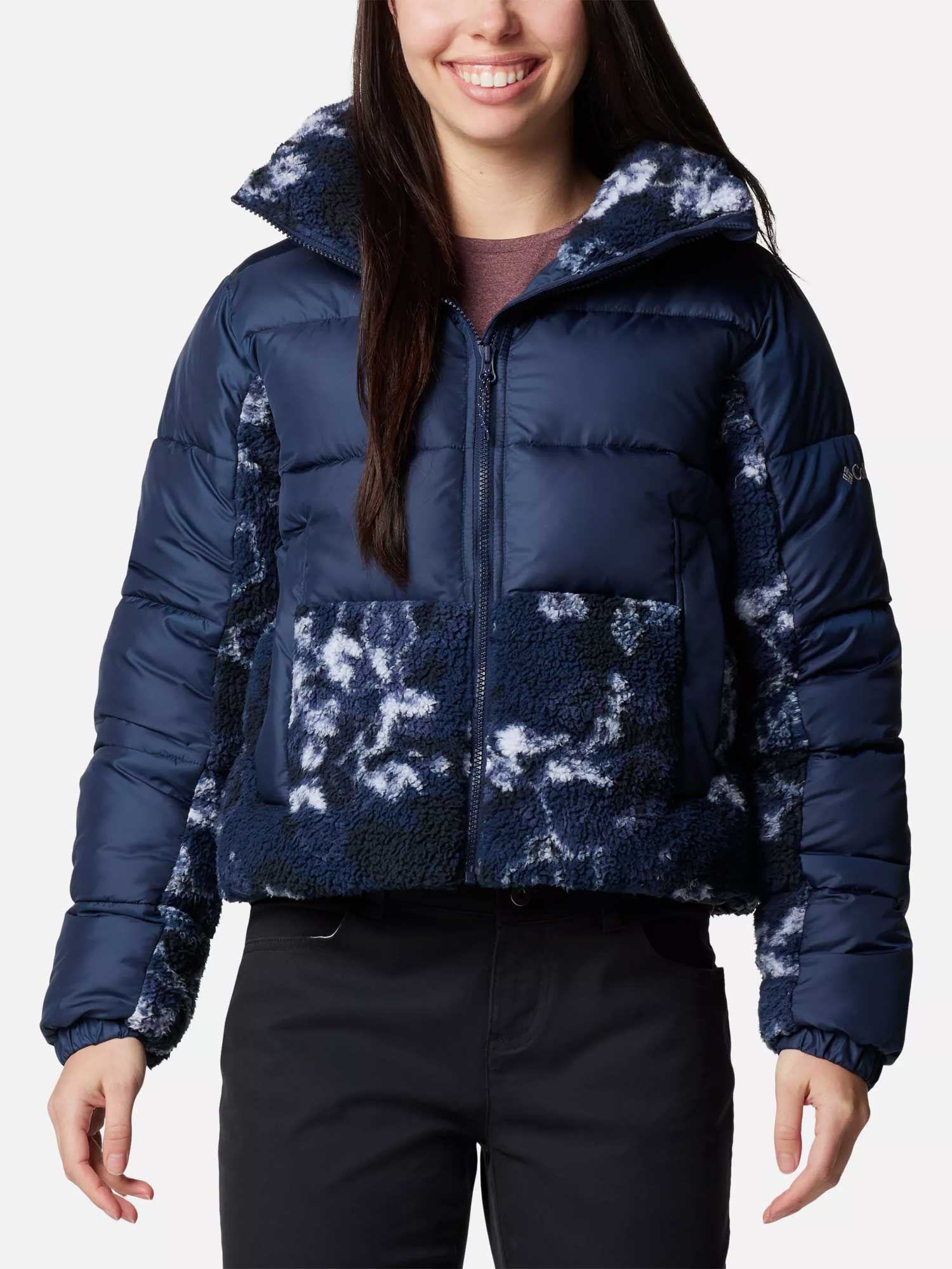 Geaca Leadbetter Point II Print Sherpa