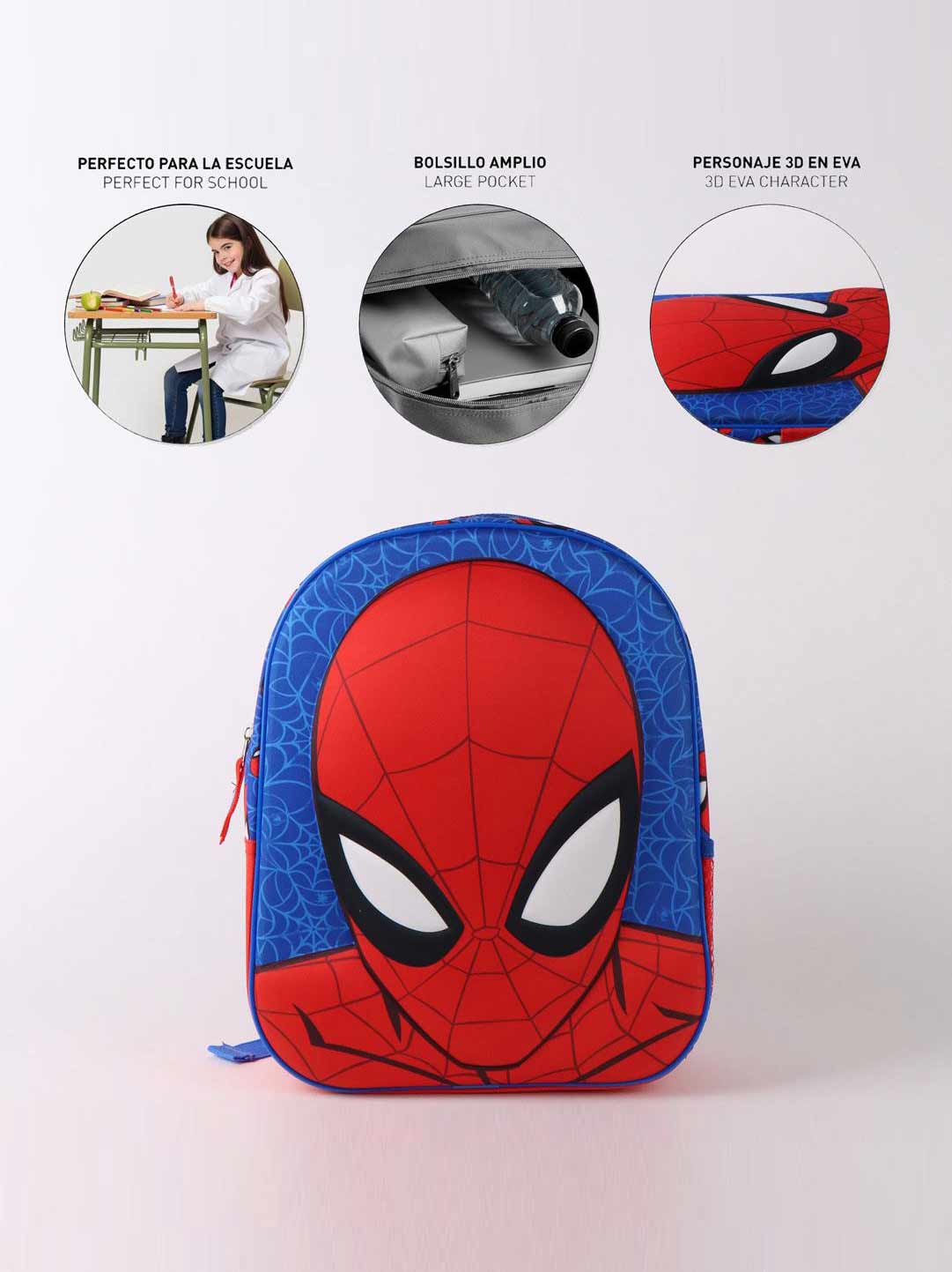 CERDA Раница за детска градина 3D SPIDERMAN