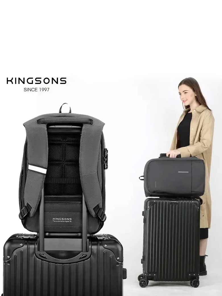 Kingsons Раница за лаптоп Metroshield 17