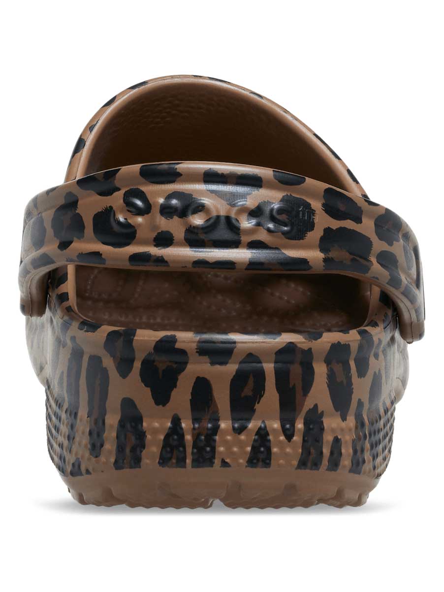 CROCS Чехли Crocs Classic Animal Clog_Sepia/Leopard