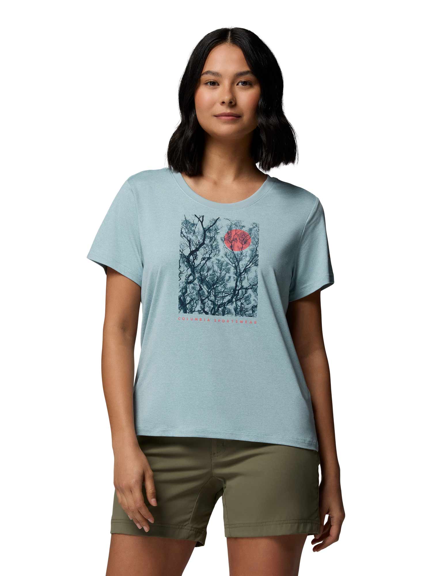 COLUMBIA Тениска Womens Parsons Point SS Scoop Tee