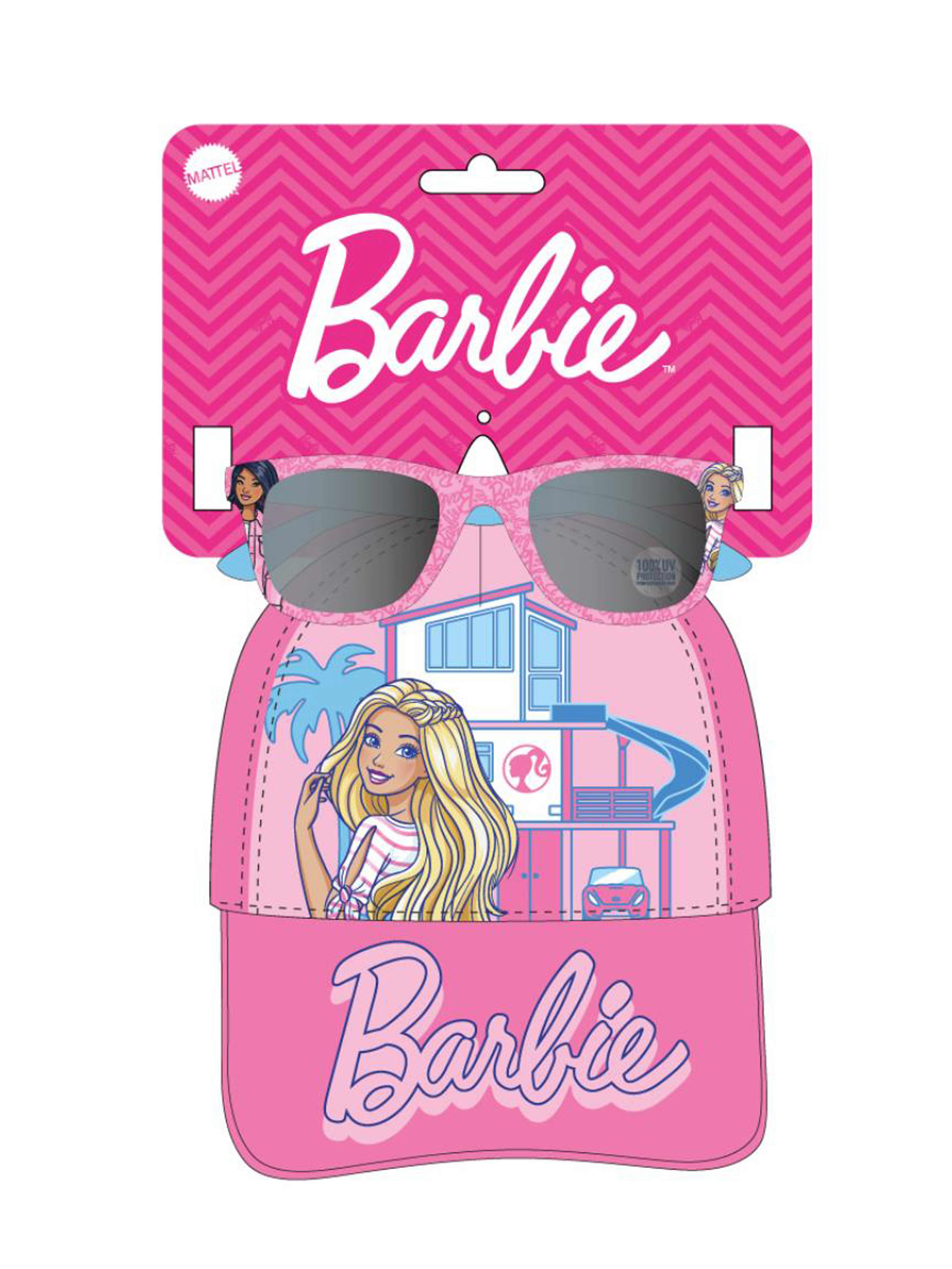 Set sapca si ochelari Barbie