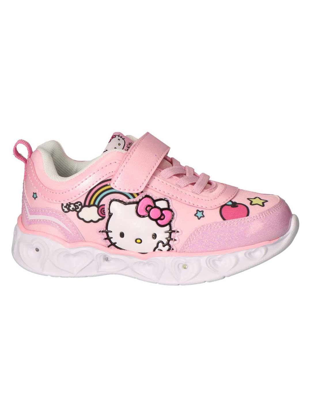 Incaltaminte Light Eva Sole With Lights Hello Kitty