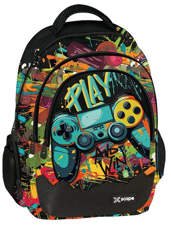 Rucsac pentru scoala Xscape Gaming Colour