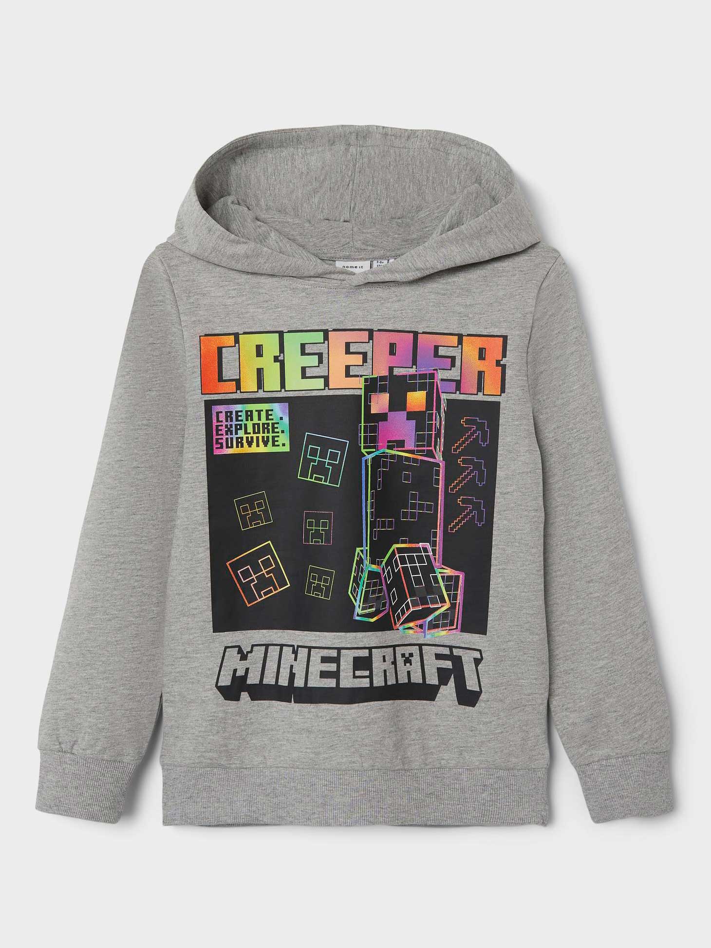 Hanorac Nkmjiz Minecraft Sweat Wh Box Unb Bfu