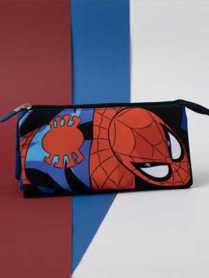CERDA Несесер PENCIL CASE 3 COMPARTMENTS SPIDERMAN