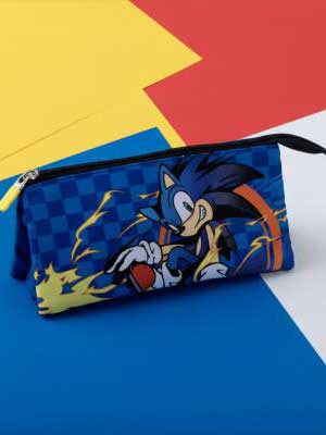 CERDA Несесер PENCIL CASE 3 COMPARTMENTS SONIC