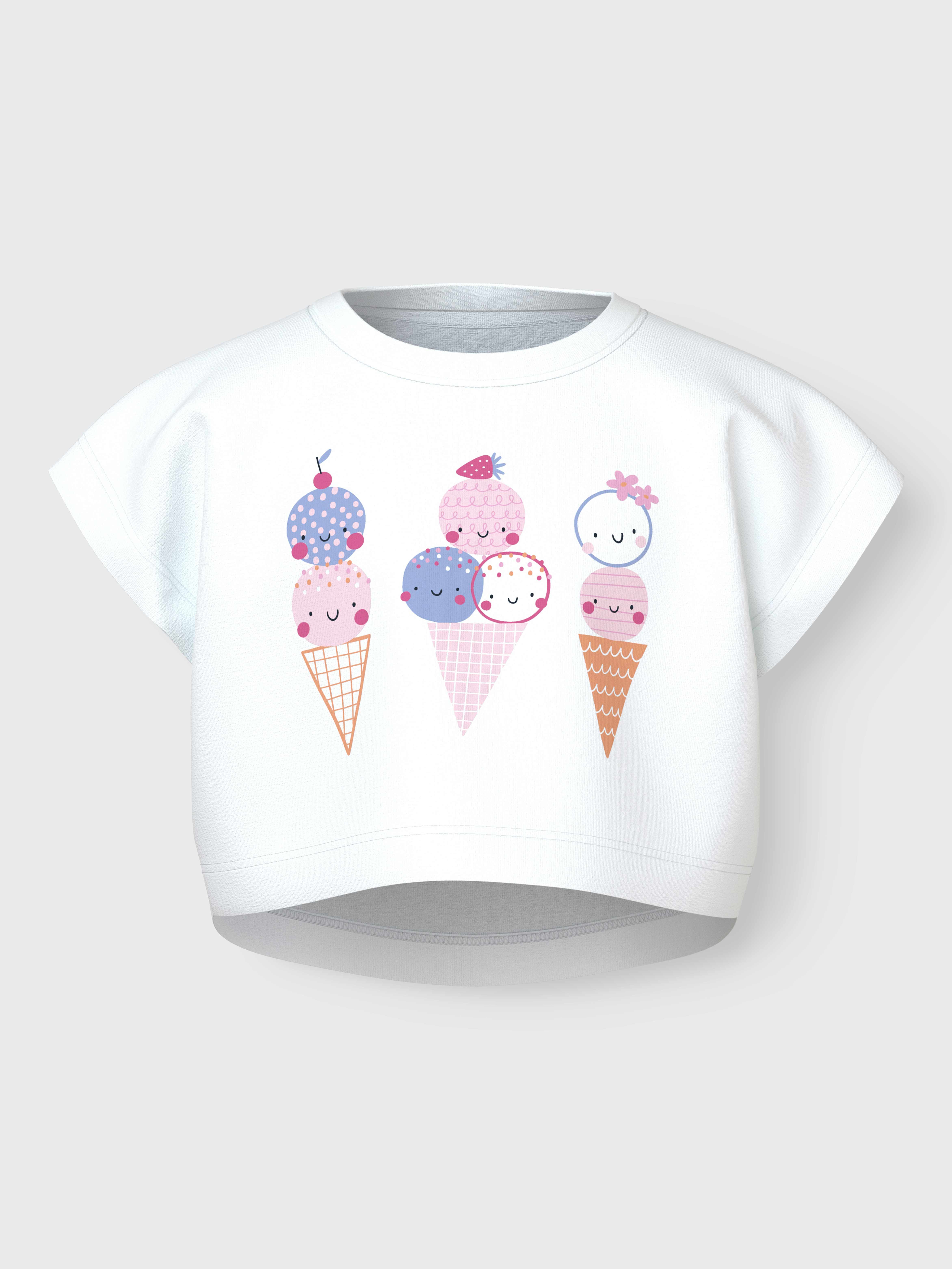 Tricou Nmfvilma Capsl Crop Top